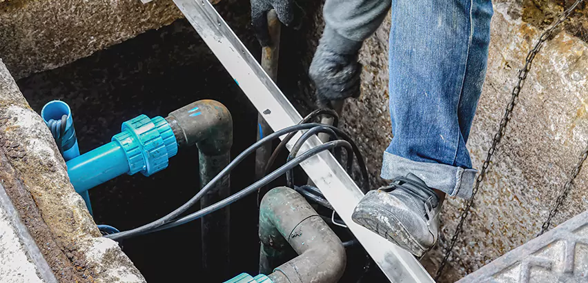 Zoeller Sewage Ejector Pump System in Highland Park