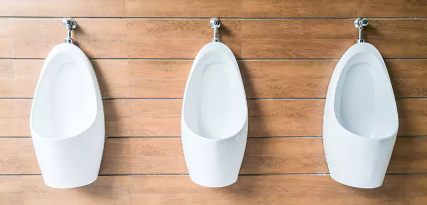 Urinal Drain Installation in Highland Park