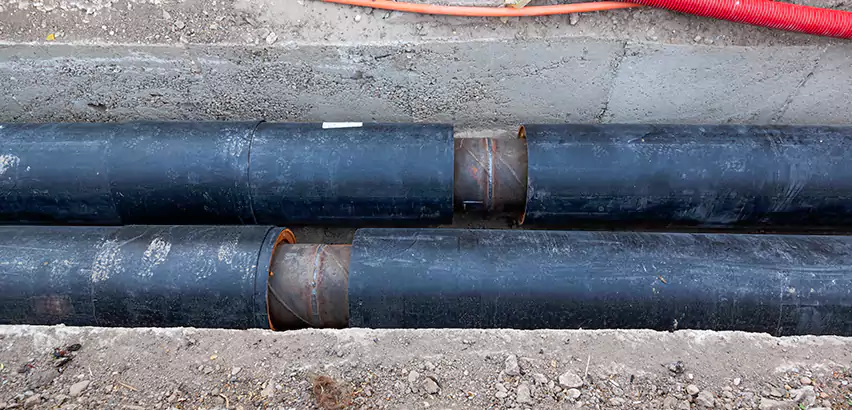 Trenchless Water Line Repair in Highland Park