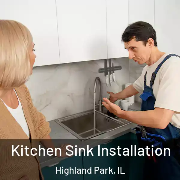  Kitchen Sink Installation Highland Park, IL