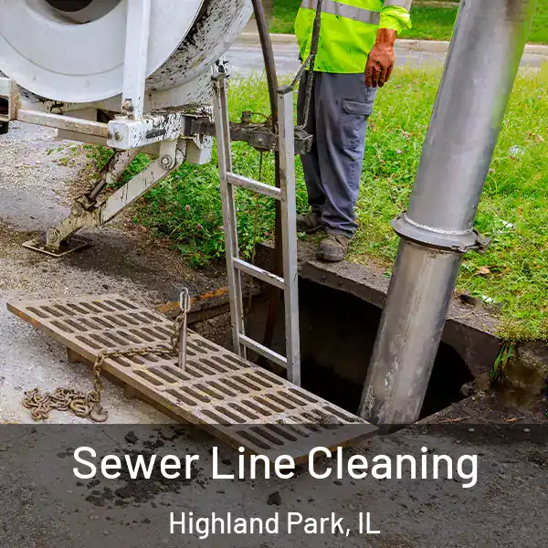  Sewer Line Cleaning Highland Park, IL