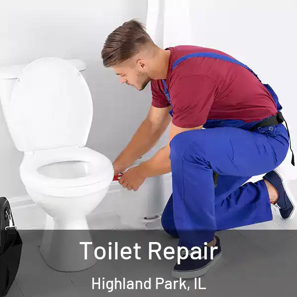  Toilet Repair Highland Park, IL